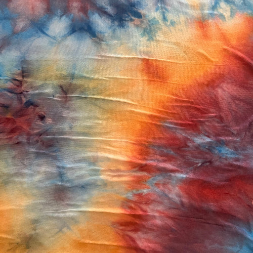 Deep Hues Tie Dye Head Hugger