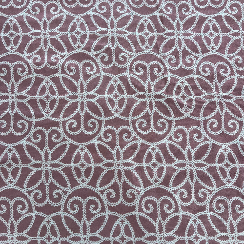 Dusty Pink Scrollwork Head Hugger