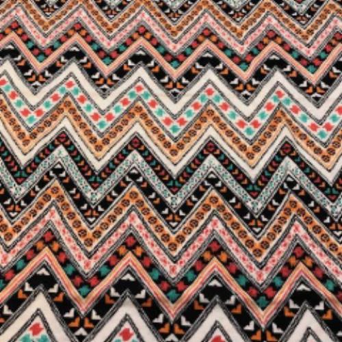 Fall Chevron Eternity Scarf