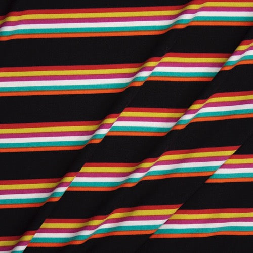 Bright Stripe on Black Head Hugger