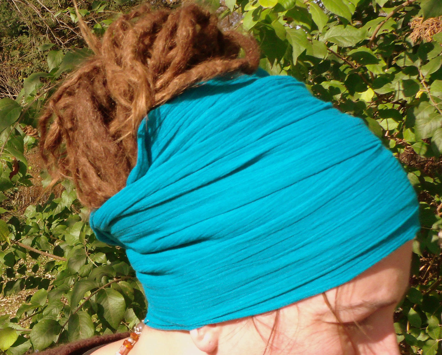 Island Breeze Teal Gauze Goddess Wrap or Man Wrap