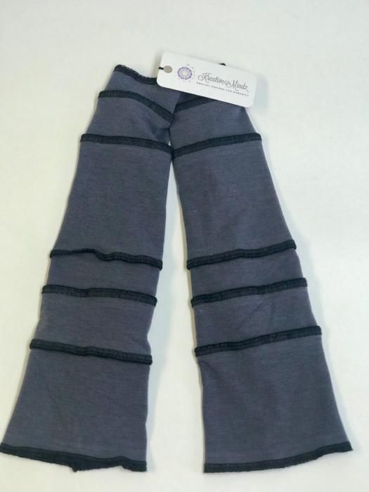 Grey with Black Arm Warmers
