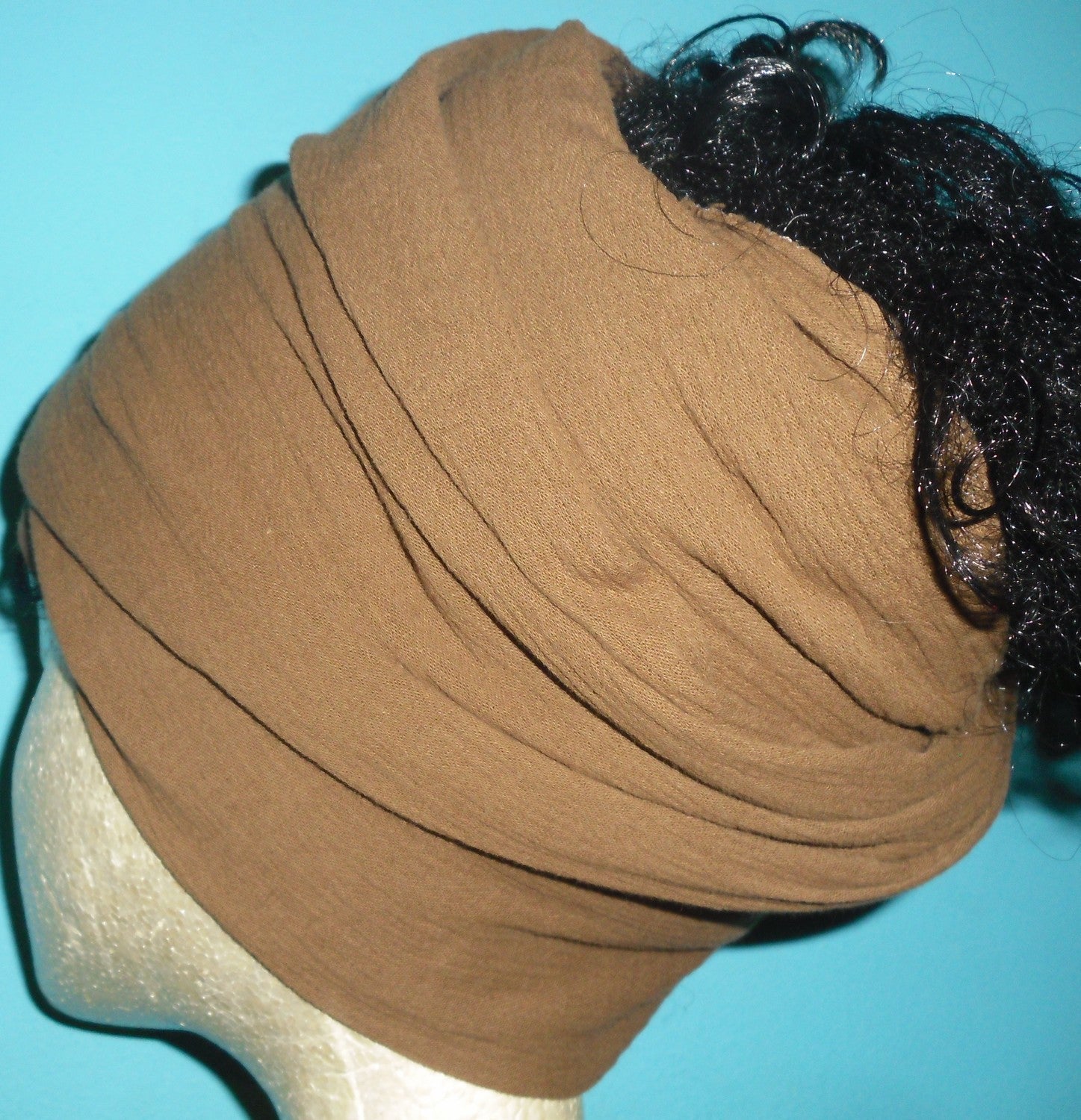 Light Brown Gauze Goddess Wrap